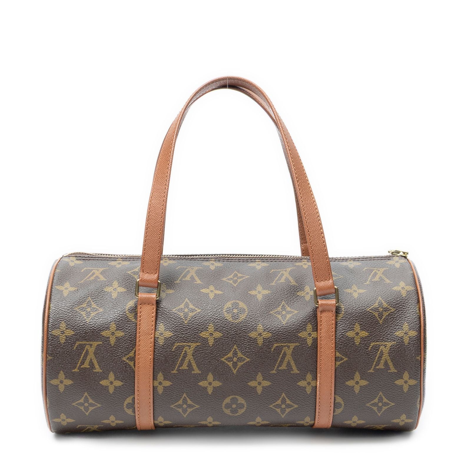 Louis Vuitton Papillon Brown Monogram Canvas Handbag — view 5