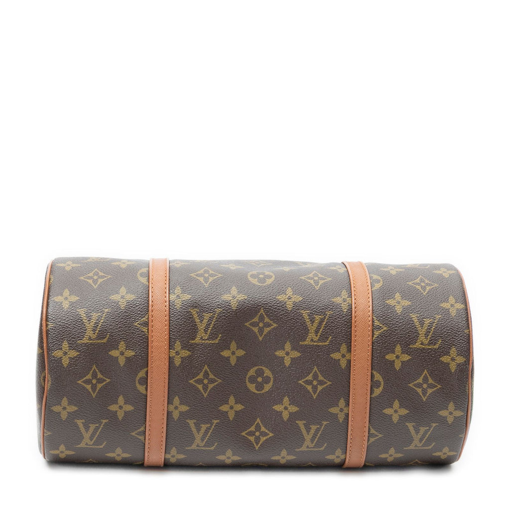 Louis Vuitton Papillon Brown Monogram Canvas Handbag — view 6