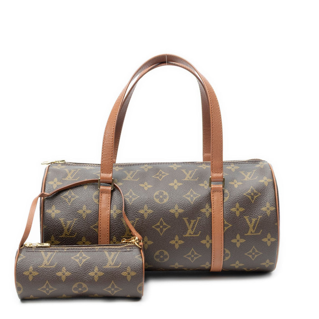 Louis Vuitton Papillon Brown Monogram Canvas Handbag