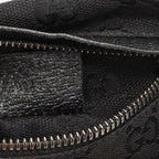 Gucci Waistpouch Black GG Canvas Belt — view 5
