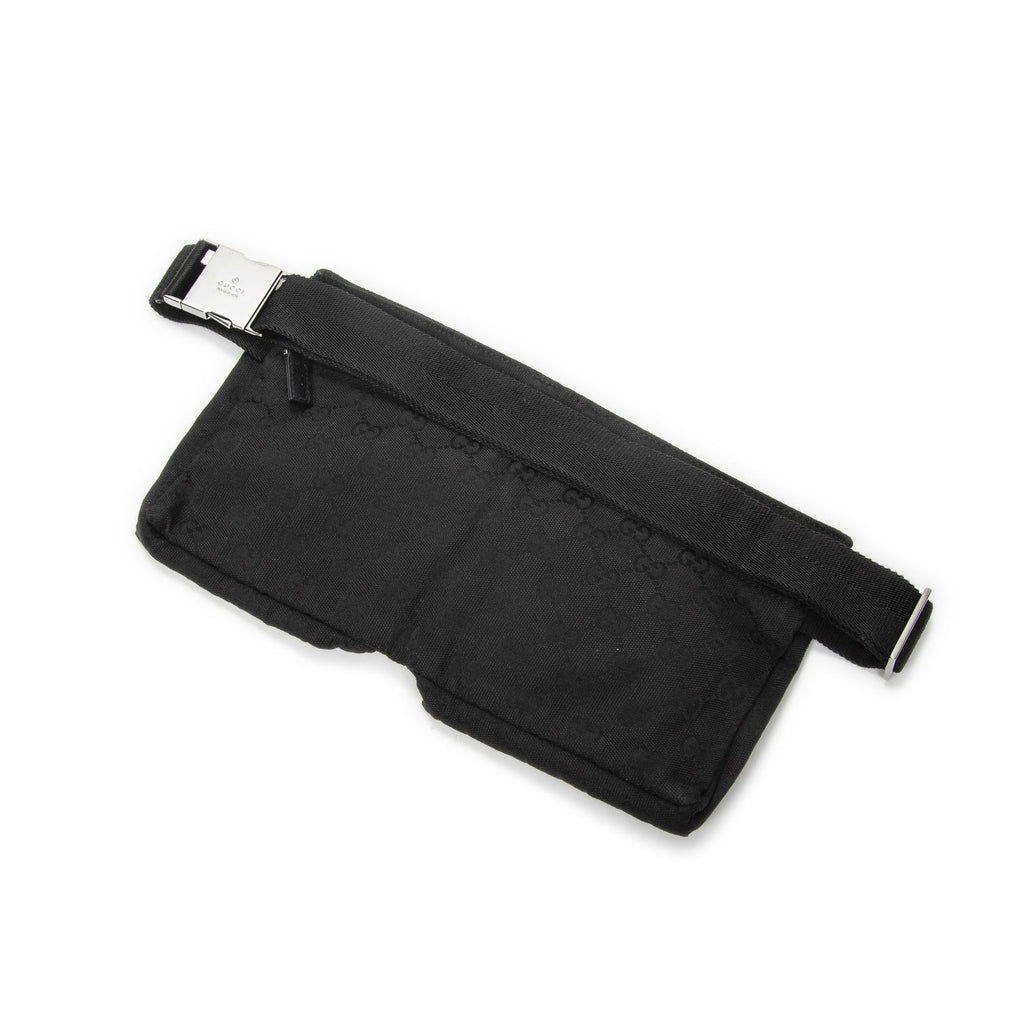 Gucci Waistpouch Black GG Canvas Belt — view 2