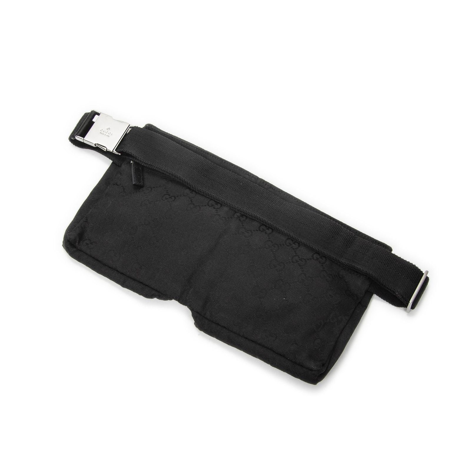 Gucci Waistpouch Black GG Canvas Belt — view 2