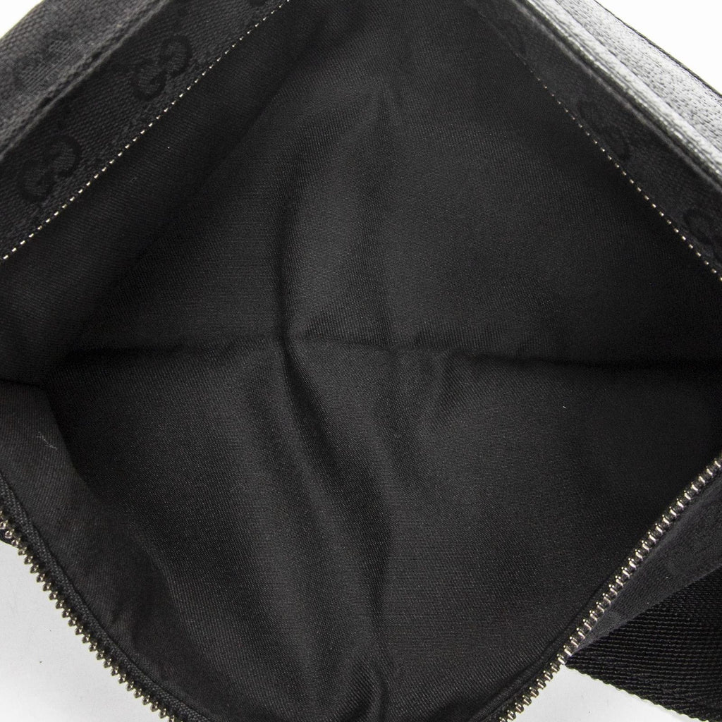Gucci Waistpouch Black GG Canvas Belt — view 4