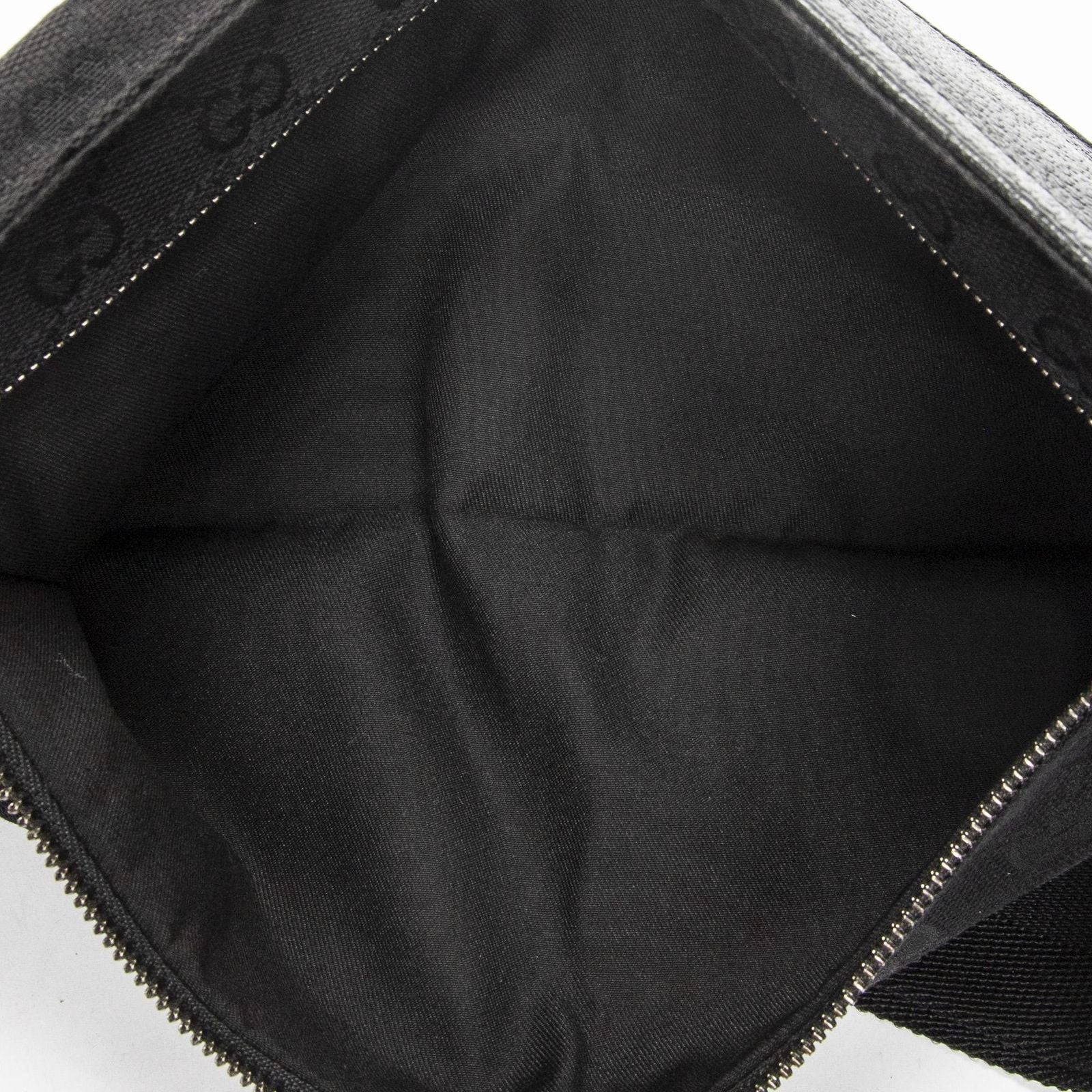 Gucci Waistpouch Black GG Canvas Belt — view 4