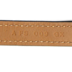 Hermes Rivale Double Bracelet Blue Leather — view 3