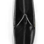 Celine Vintage Top Handle Flap Business Bag Black Calfskin Leather — view 7