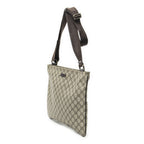 Gucci Square Zip Messenger Beige Spuri Canvas Shoulder — view 2