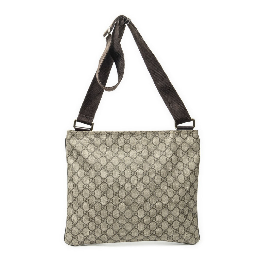 Gucci Square Zip Messenger Beige Spuri Canvas Shoulder — view 5