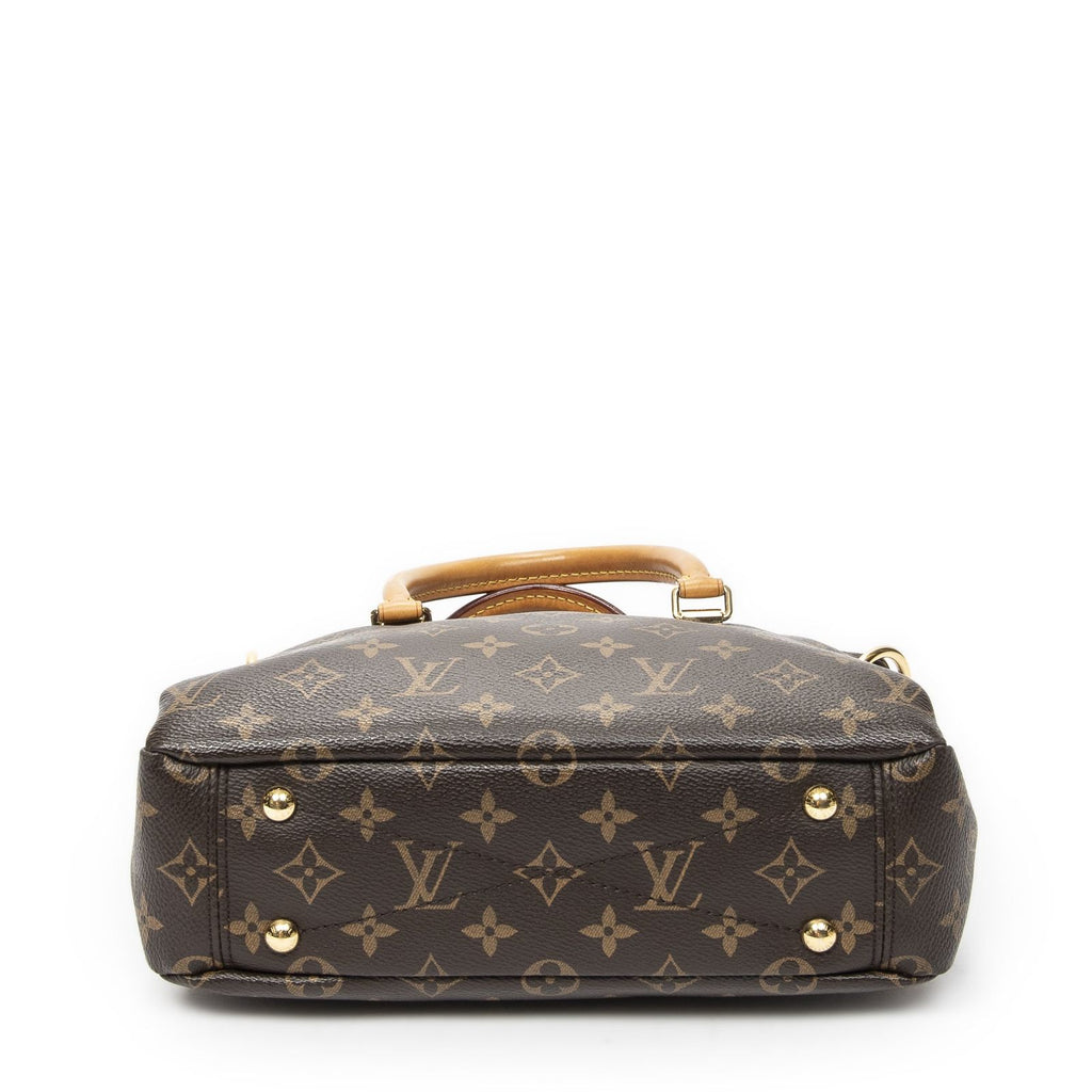 Louis Vuitton Pallas Brown Monogram Canvas Handbag — view 6