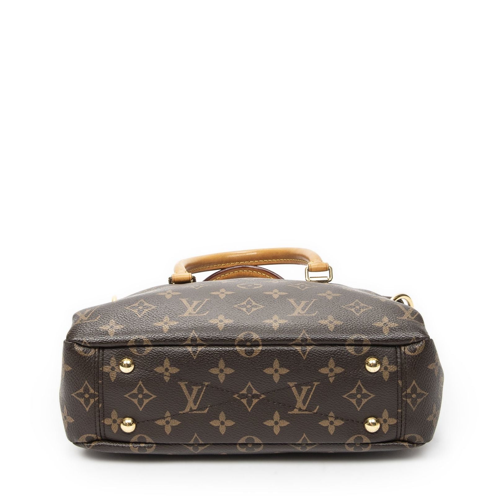 Louis Vuitton Pallas Brown Monogram Canvas Handbag — view 6