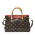 Louis Vuitton Pallas Brown Monogram Canvas Handbag