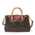 Louis Vuitton Pallas Brown Monogram Canvas Handbag