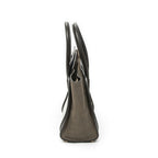 Celine Brown White Calfskin Leather Shoulder — view 4