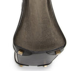 Celine Brown White Calfskin Leather Shoulder — view 8