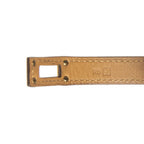 Hermes Kelly Double Tour Bracelet Orange Swift Leather — view 3