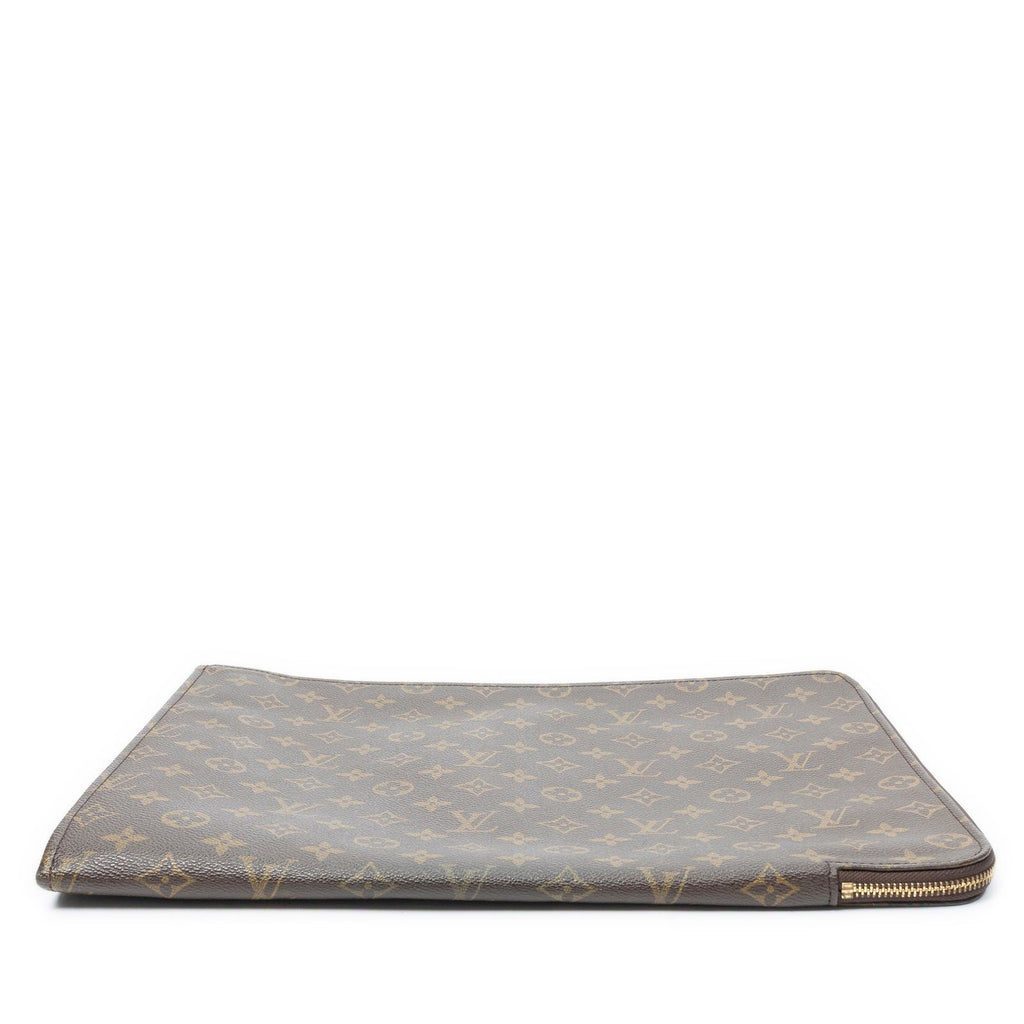 Louis Vuitton Posh Document Brown Monogram Canvas — view 3