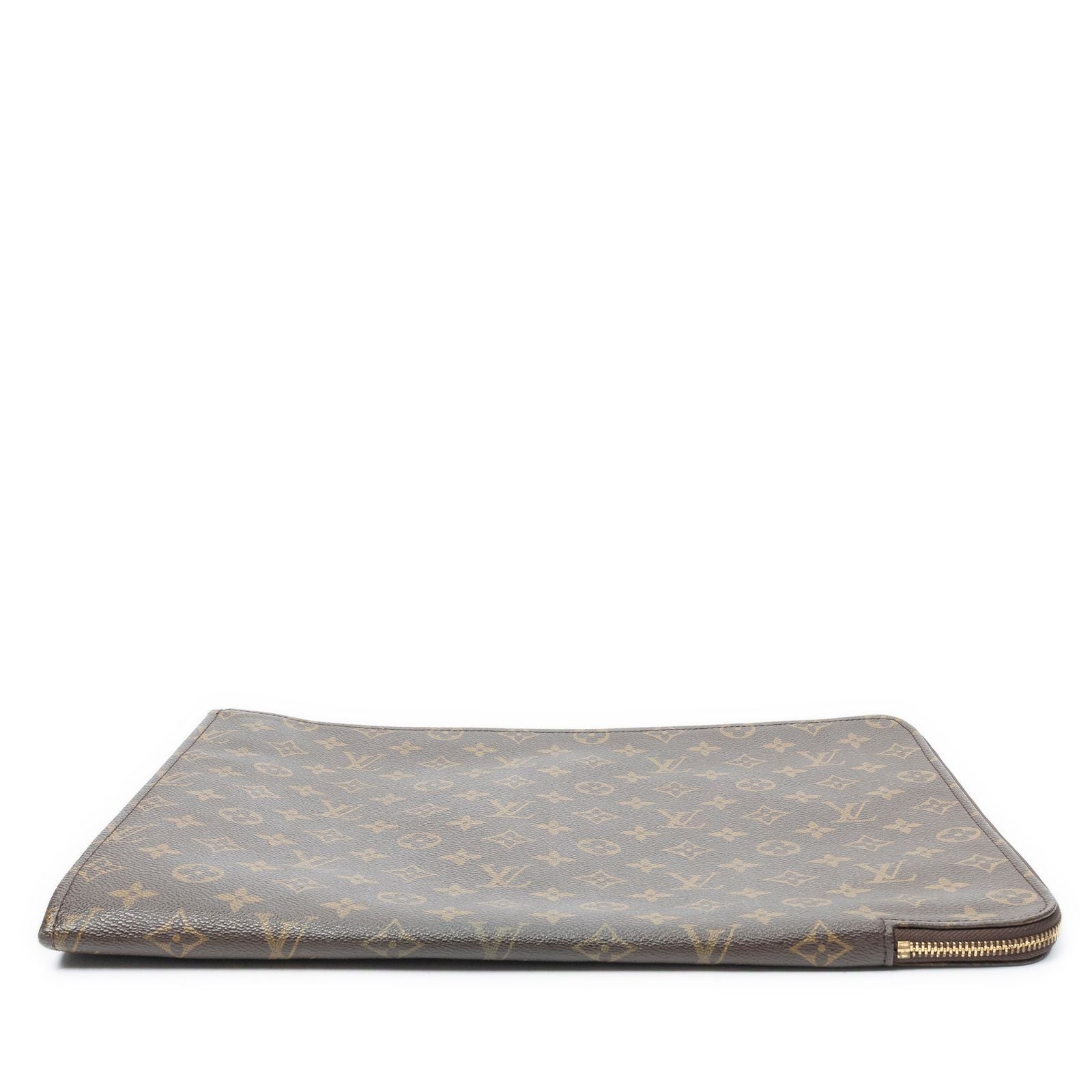 Louis Vuitton Posh Document Brown Monogram Canvas — view 3