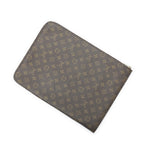Louis Vuitton Posh Document Brown Monogram Canvas — view 2