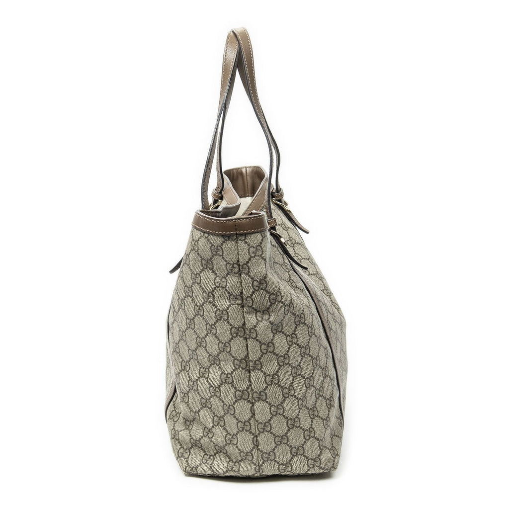 Gucci Tote Beige Brown Spuri Canvas — view 4