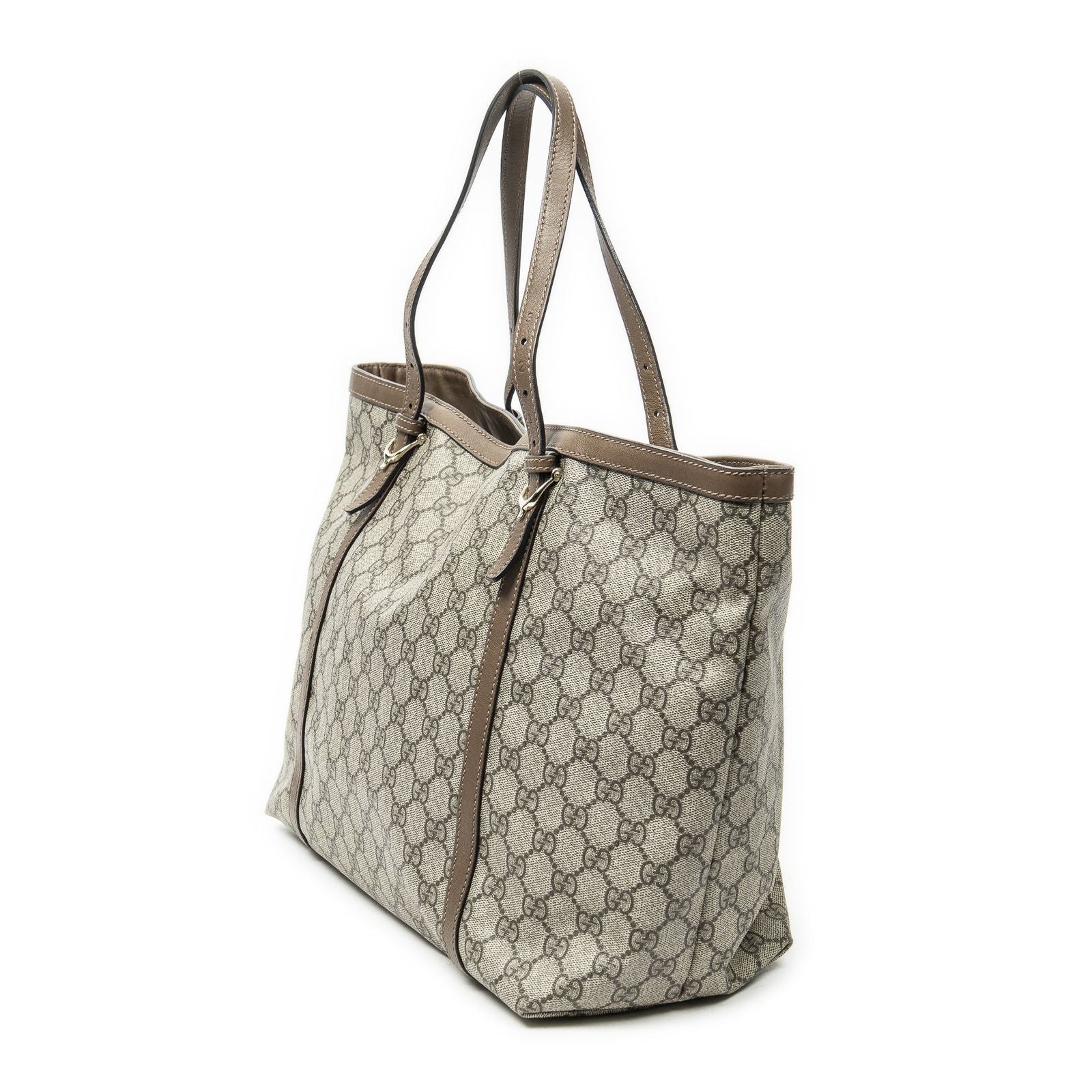 Gucci Tote Beige Brown Spuri Canvas — view 2