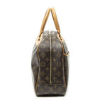 Louis Vuitton Deauville Brown Monogram Canvas Handbag — view 4