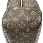 Louis Vuitton Deauville Brown Monogram Canvas Handbag — view 7