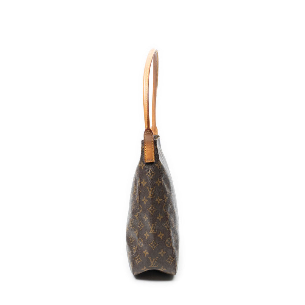 Louis Vuitton Looping Brown Monogram Canvas Shoulder — view 3