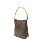 Louis Vuitton Looping Brown Monogram Canvas Shoulder — view 2