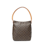 Louis Vuitton Looping Brown Monogram Canvas Shoulder — view 5