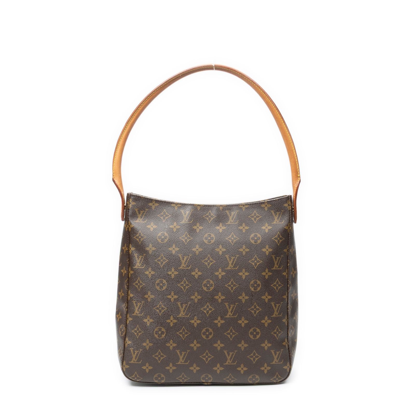 Louis Vuitton Looping Brown Monogram Canvas Shoulder — view 5