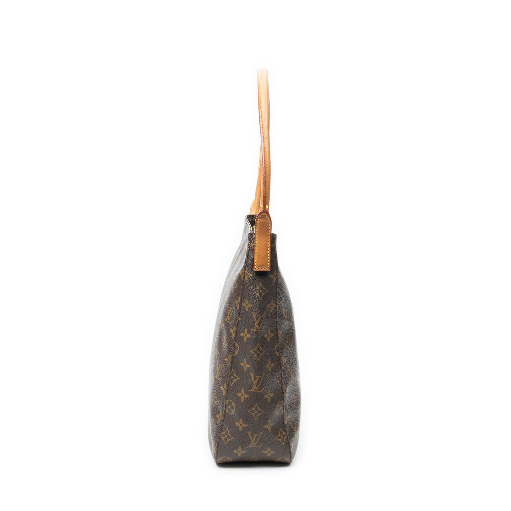 Louis Vuitton Looping Brown Monogram Canvas Shoulder — view 4