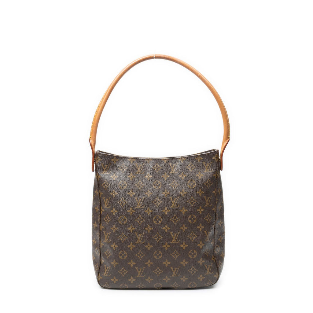 Louis Vuitton Looping Brown Monogram Canvas Shoulder