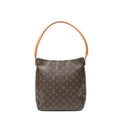 Louis Vuitton Looping Brown Monogram Canvas Shoulder
