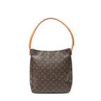 Louis Vuitton Looping Brown Monogram Canvas Shoulder