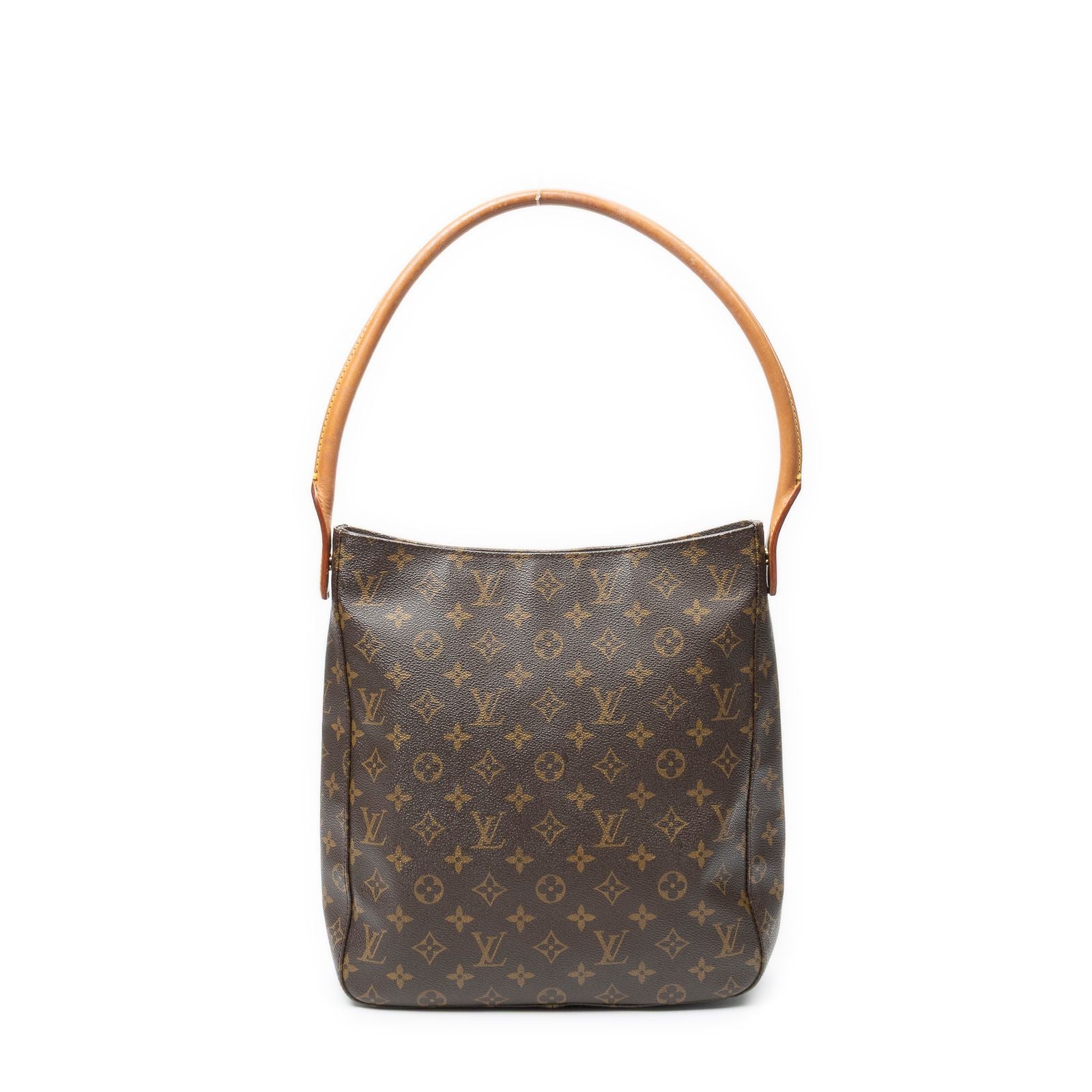 Louis Vuitton Looping Brown Monogram Canvas Shoulder
