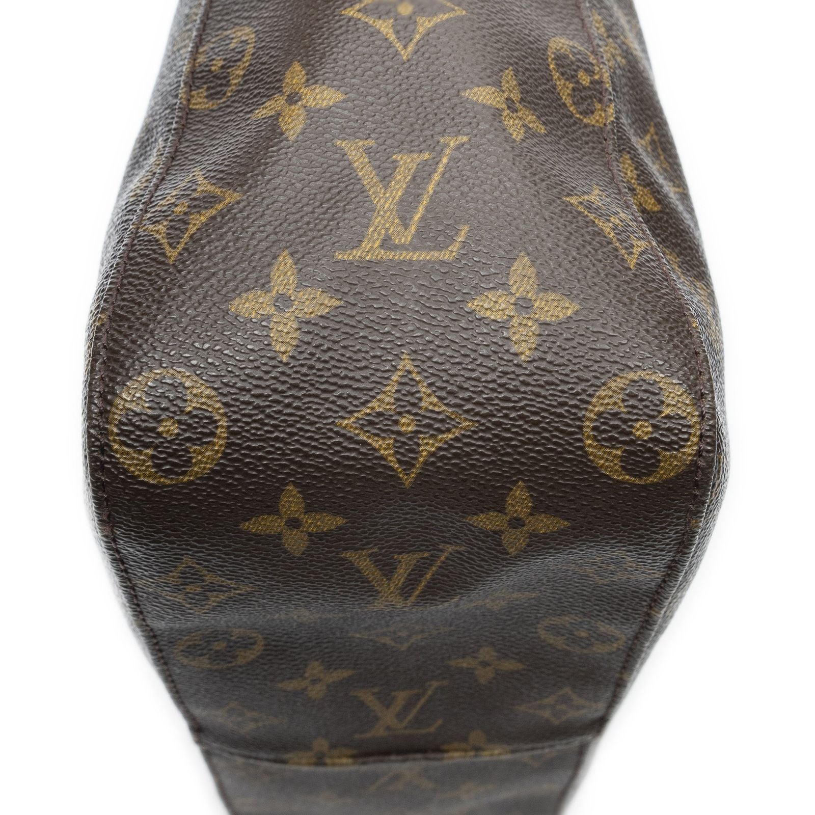 Louis Vuitton Looping Brown Monogram Canvas Shoulder — view 8