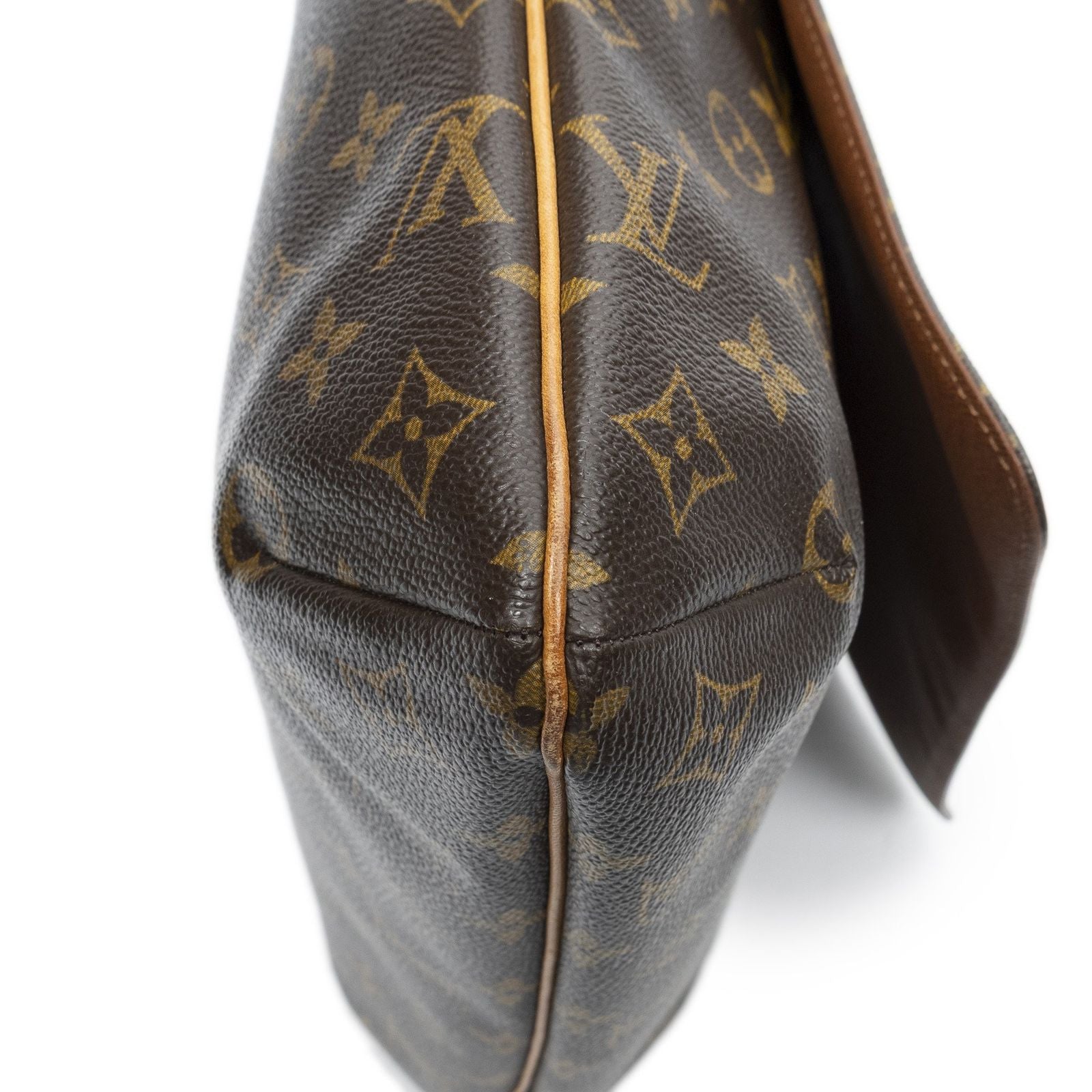 Louis Vuitton Musette Brown Monogram Canvas Shoulder — view 8