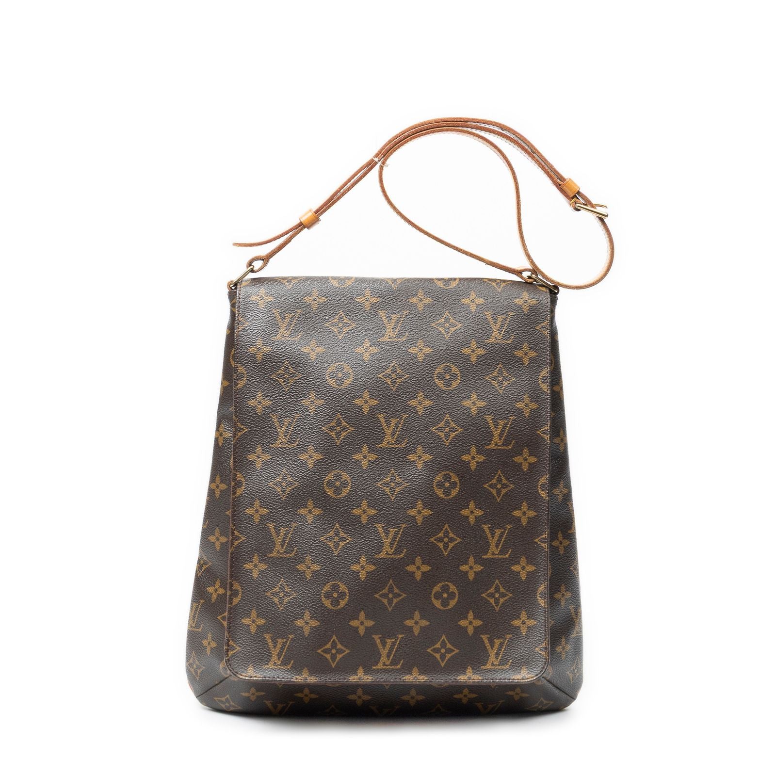 Louis Vuitton Musette Brown Monogram Canvas Shoulder
