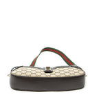 Gucci Mini Side Web Beige GG Canvas Shoulder — view 6