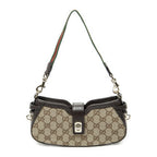 Gucci Mini Side Web Beige GG Canvas Shoulder