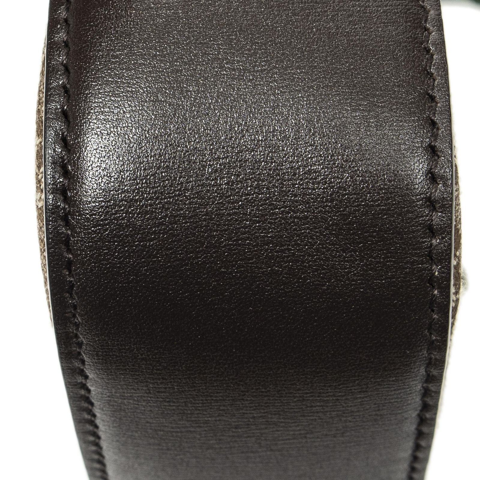 Gucci Mini Side Web Beige GG Canvas Shoulder — view 7