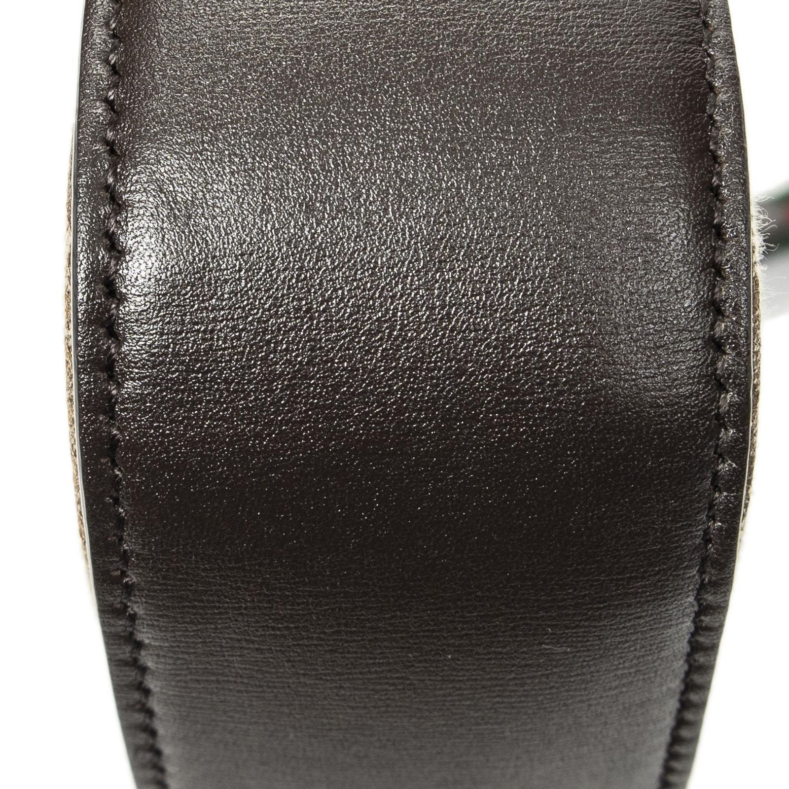 Gucci Mini Side Web Beige GG Canvas Shoulder — view 8