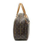 Louis Vuitton Deauville Brown Monogram Canvas Handbag — view 4