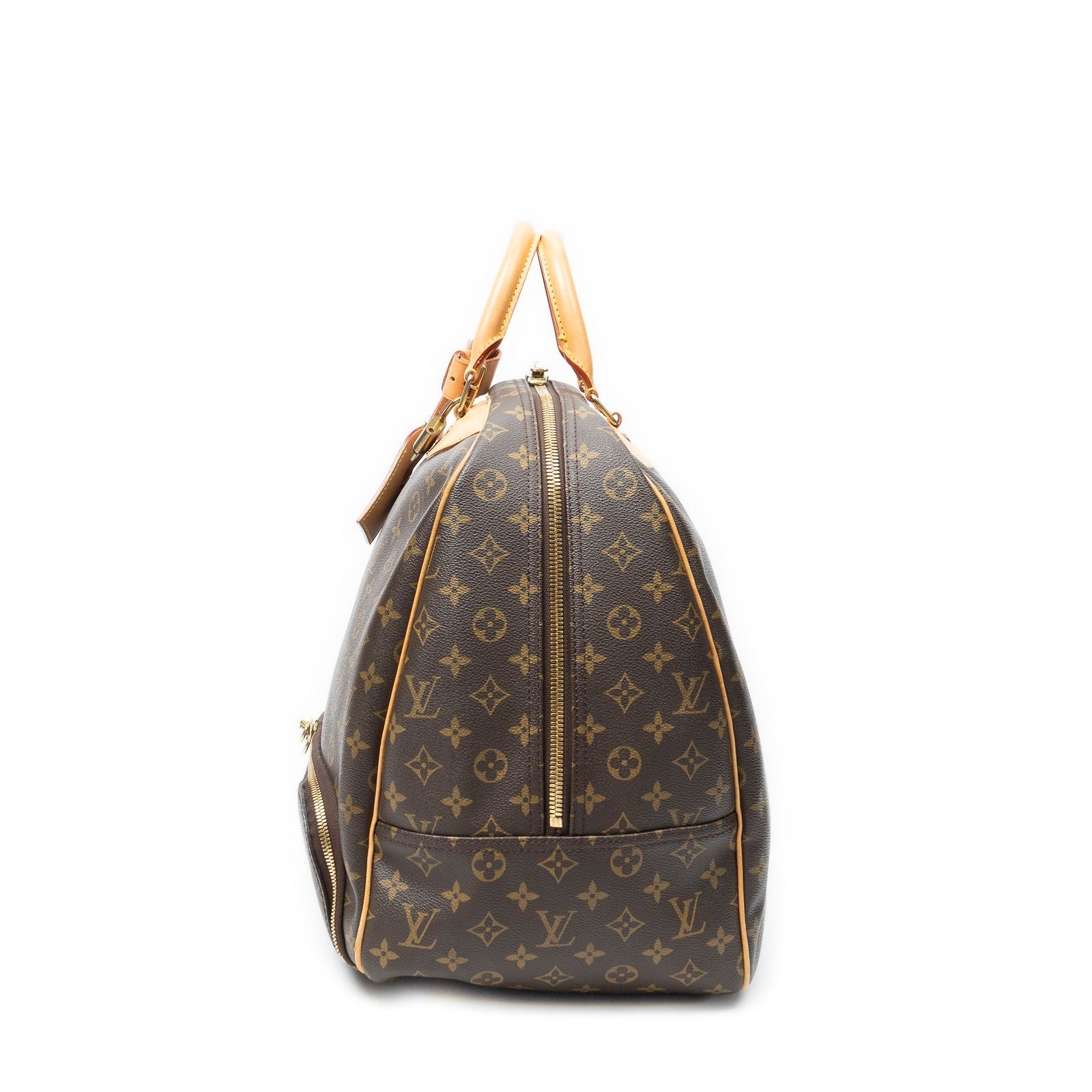 Louis Vuitton?brown Monogram Canvas Handbag — view 3