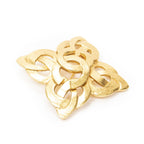 Chanel CC Cross Brooch — view 2