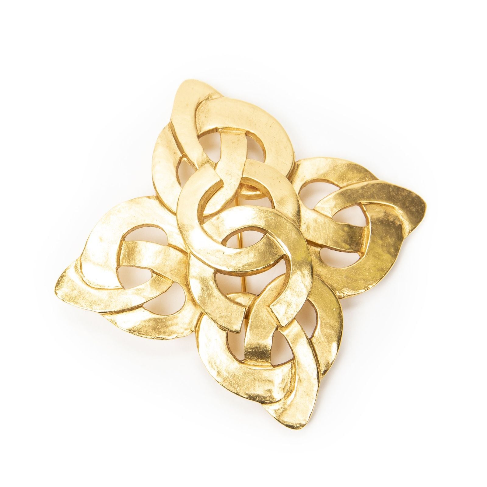 Chanel CC Cross Brooch