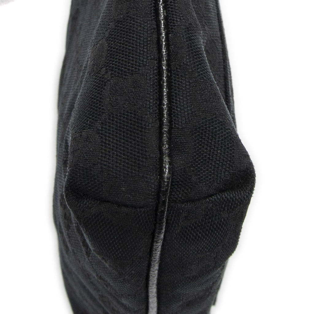 Gucci Front Slip Pocket Crossbody Black GG Canvas — view 7
