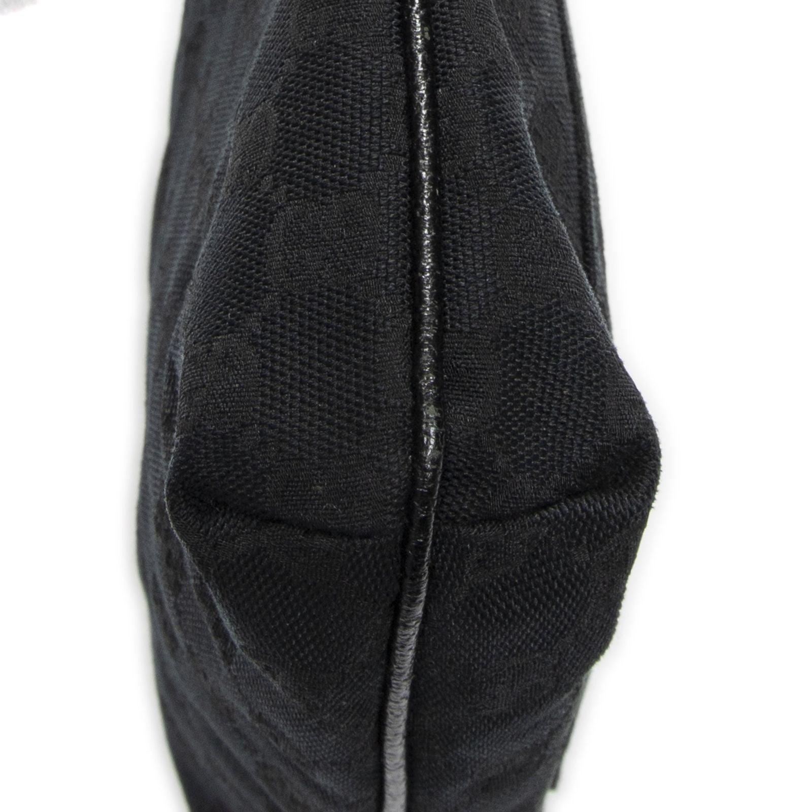 Gucci Front Slip Pocket Crossbody Black GG Canvas — view 7