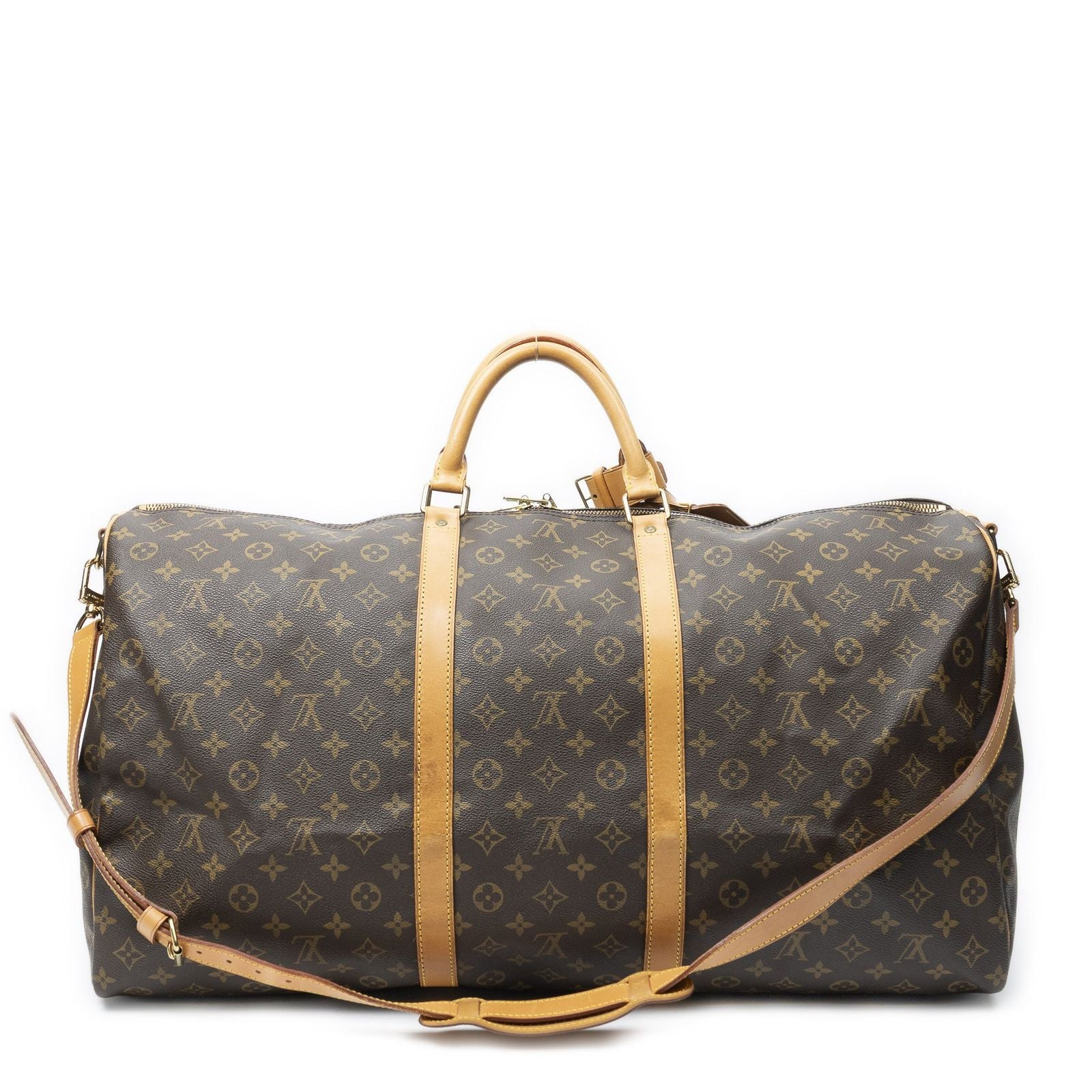 Louis Vuitton Keepall Bandouliere Brown Monogram Canvas — view 5