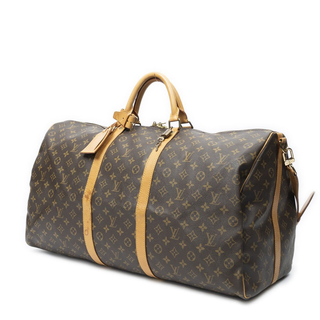 Louis Vuitton Keepall Bandouliere Brown Monogram Canvas — view 2